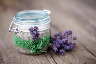 Gay Male spa salt scrub for Men